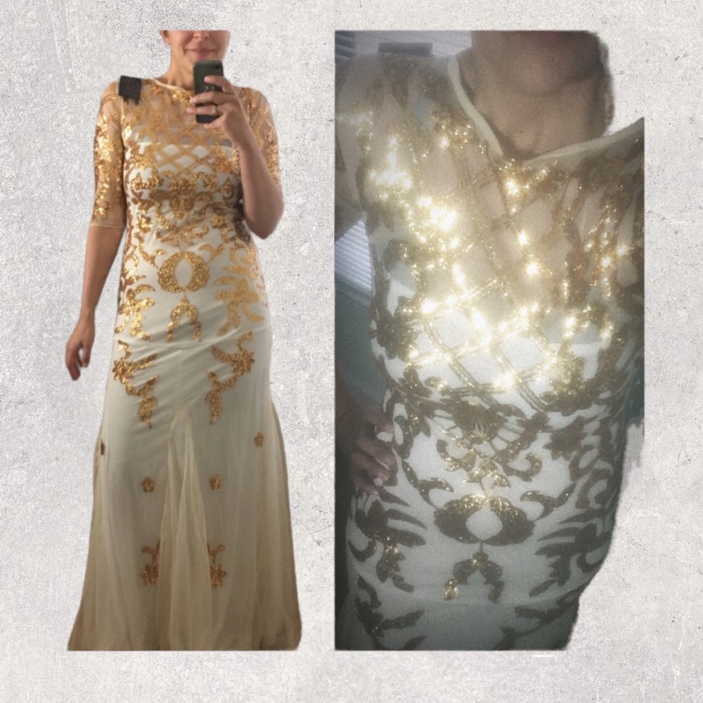 NWT Roaring 20s Flapper Gown Dress S M 4 6